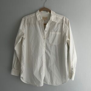 Sezane White Button Up